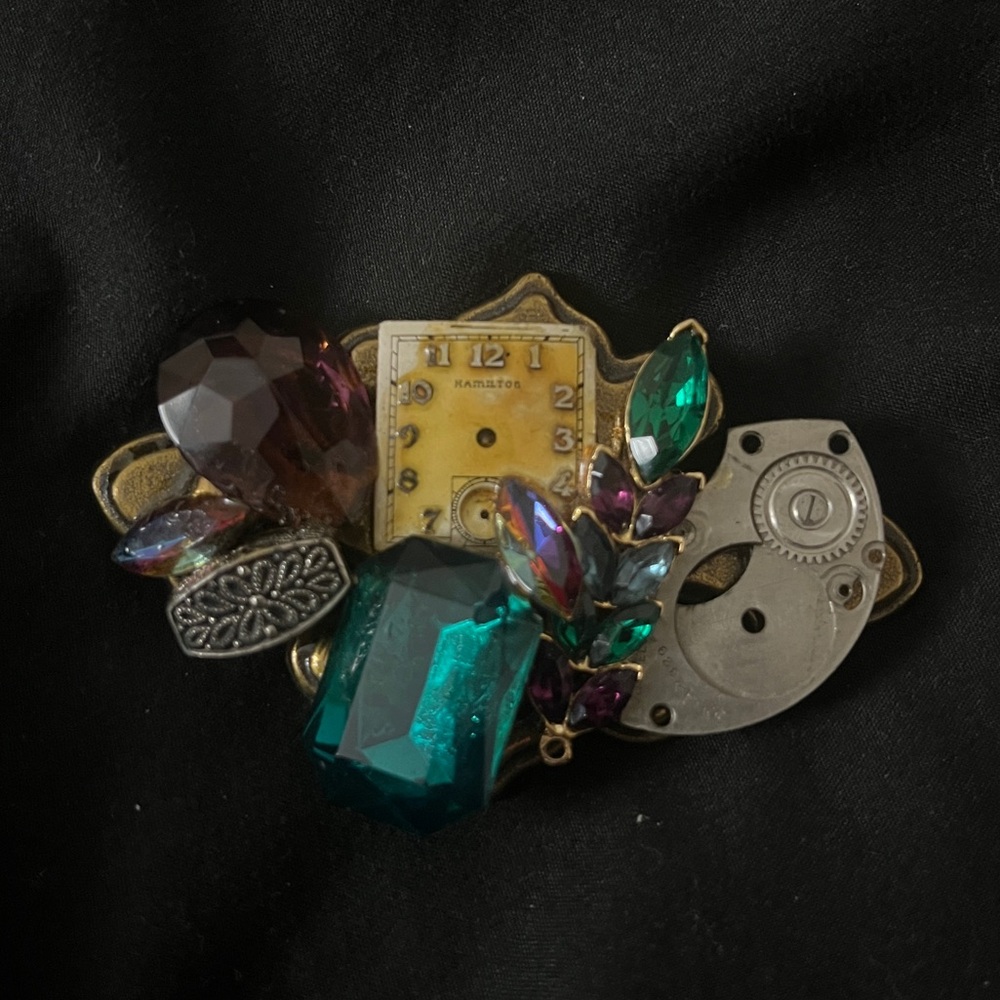 Vintage Hamilton Jewel Brooch
